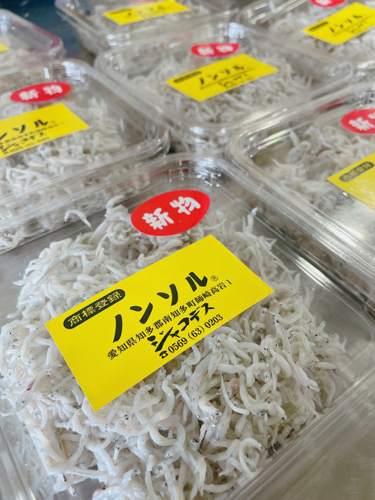 南知多産 ノンソル(無塩)しらす 100g