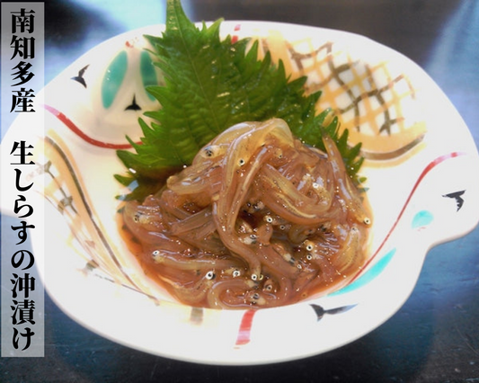 南知多産 生しらすの沖漬け 100g