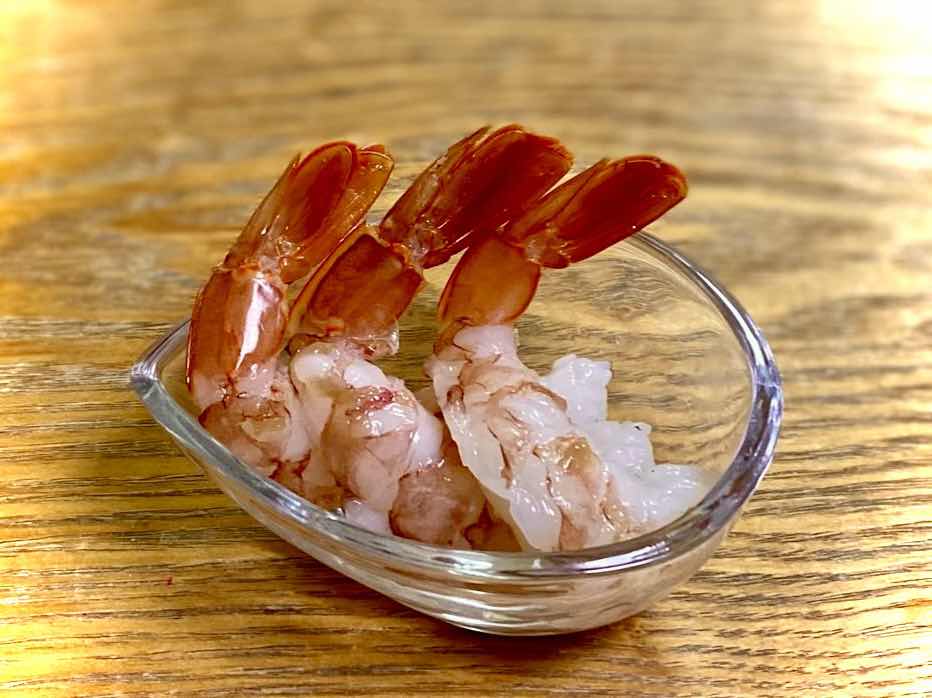 お刺身でも食べれる赤海老 1尾