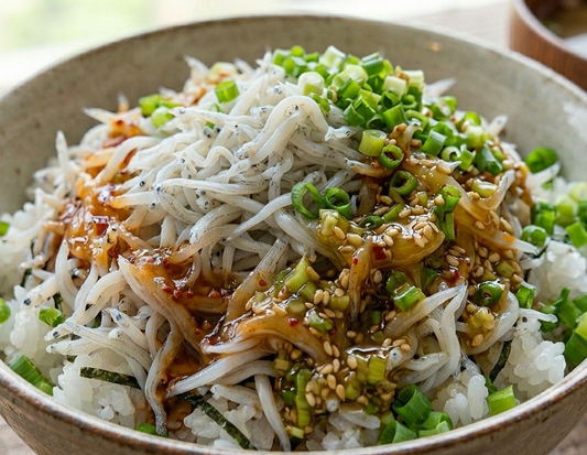 【しらす丼のたれ第10弾】旨み爆発！ねぎ塩ごま油の「特製・中華風だれ」