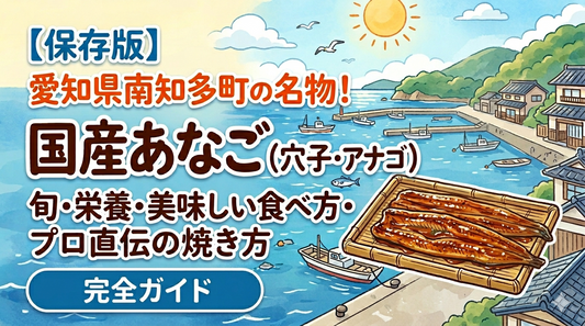 【保存版】愛知県南知多町のあなごを味わい尽くす！国産あなごの旬・栄養・美味しい食べ方完全ガイド
