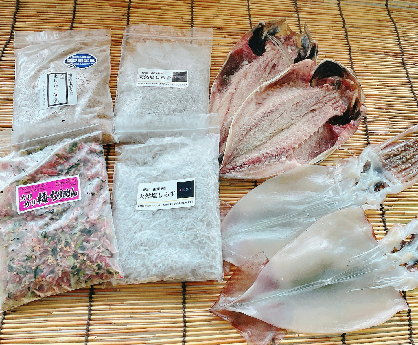 【御中元に】ジャコデスセット　(しらす・ひもの）5品入