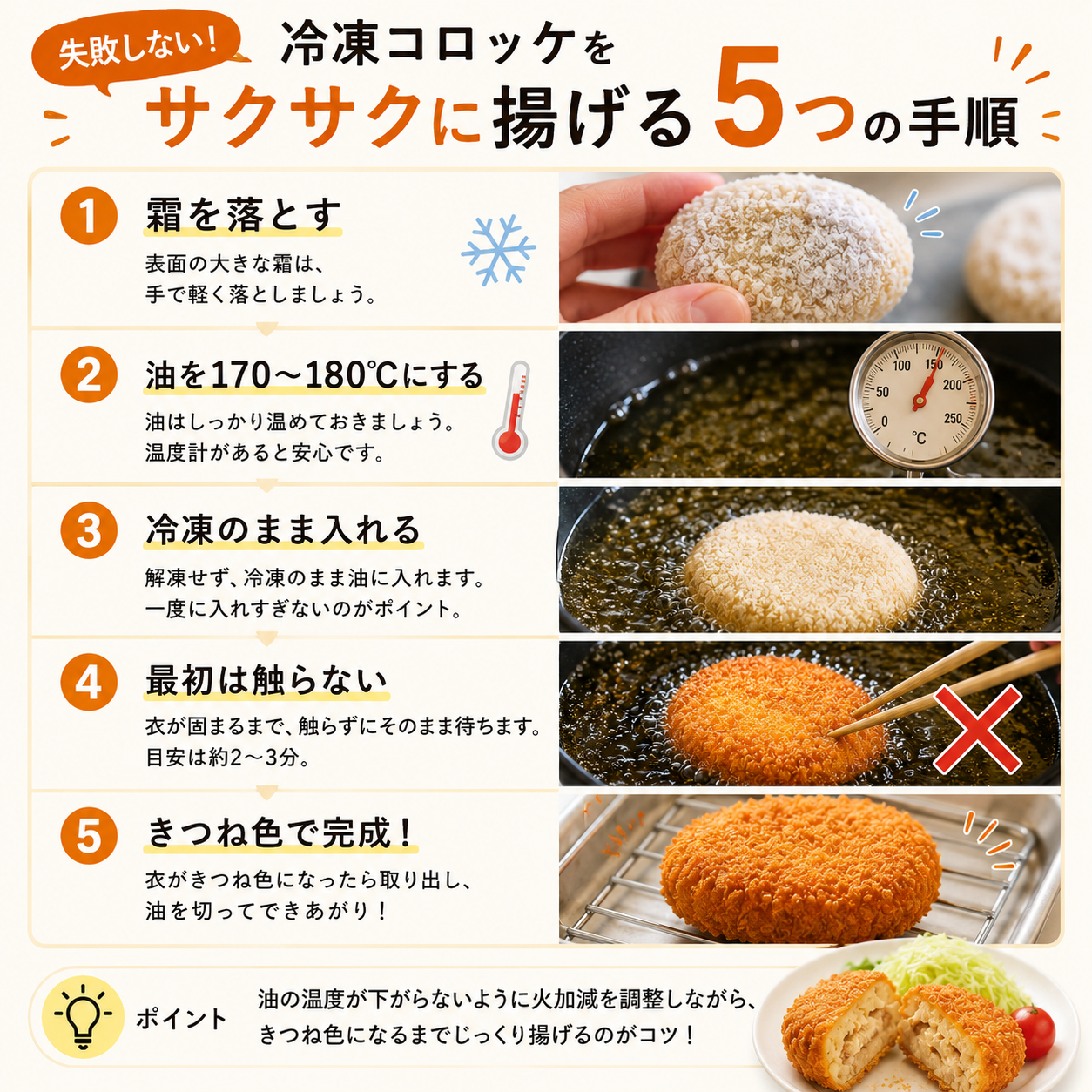 年間4,000個完売！じゃこ（しらす）コロッケ（5個入）｜師崎名物・不動の看板メニュー