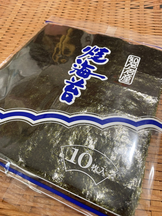 南知多産 焼海苔 10枚